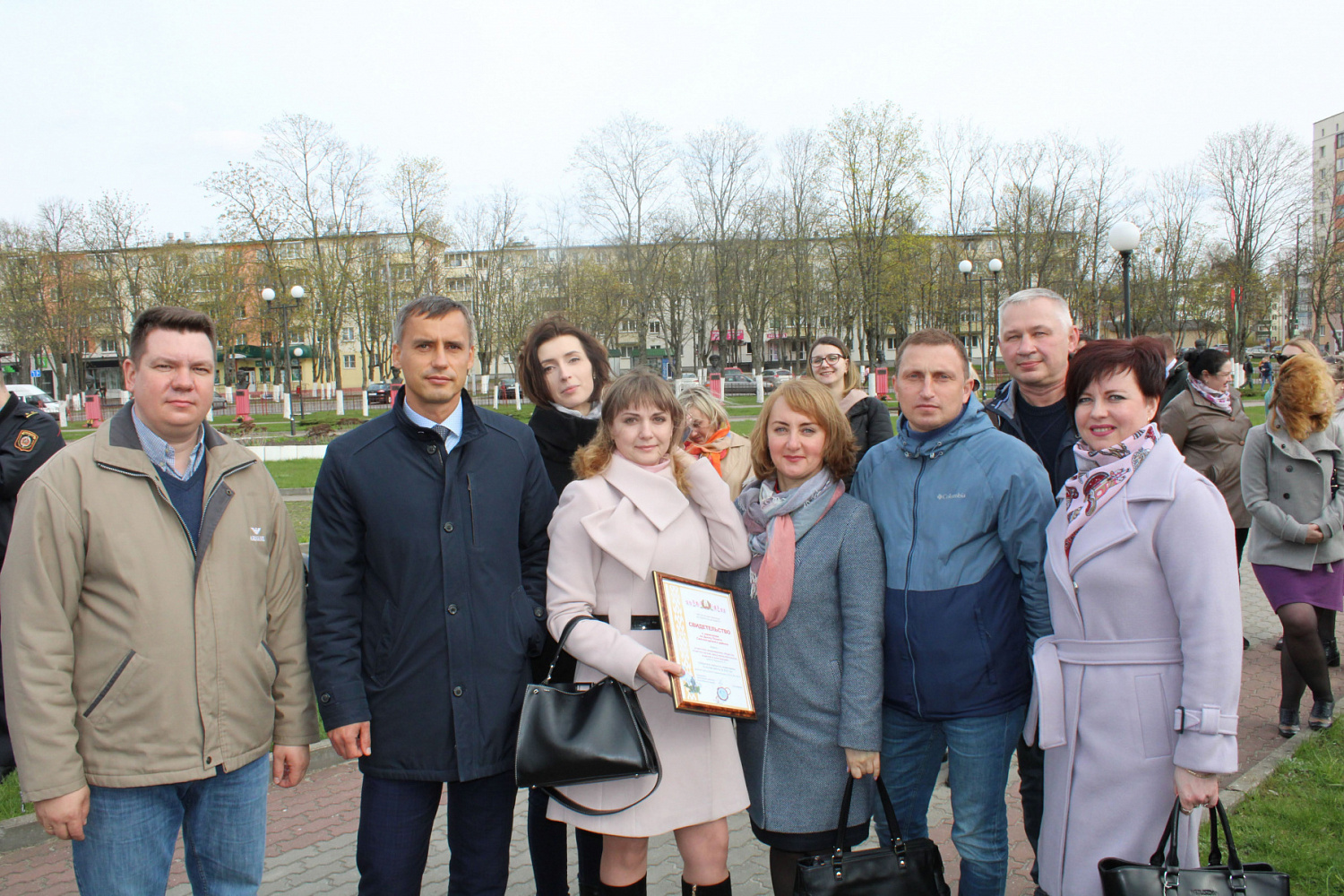 Первомай. ОАО "Светлогорский завод ЖБИиК" на Доске почета Светлогорского района!